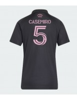 Inter Miami Casemiro #5 Vieraspaita Naisten 2026-27 Lyhythihainen
